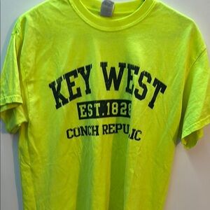 Key West Yellow Graphic T-Shirt